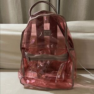 Herschel Supply Company Pink Clear Backpack